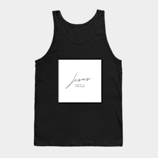 Jesus Worthy is Your Name Tank Top